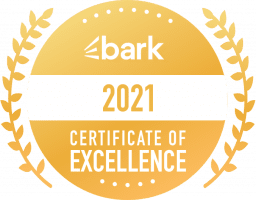 Bark 2021 Certificate of Excellence